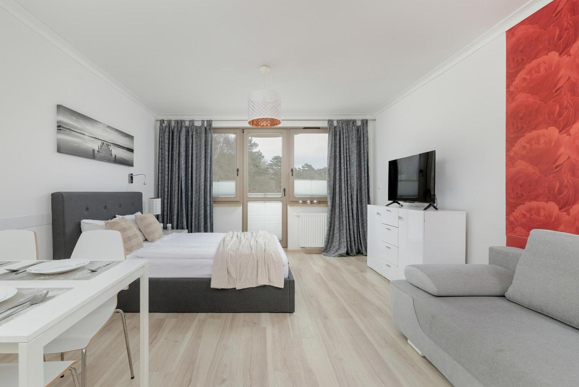 Modern Studio With Balcony 650 M From The Beach By Rent Like Home Świnoujście Εξωτερικό φωτογραφία